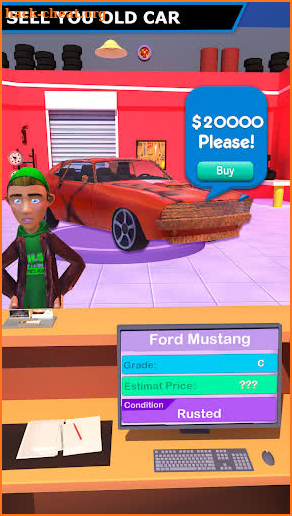 Car Broker 3D: Repair Tycoon screenshot