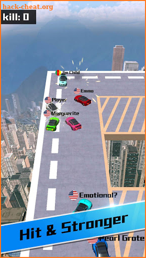 Car Bumper.io - Battle on Roof screenshot