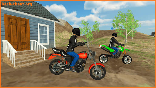 Car Chained Motorcycle: Mad Driving screenshot