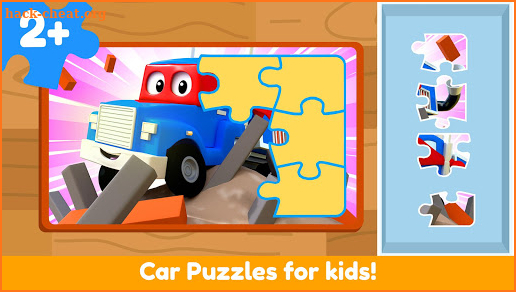 Car City Puzzle Games - Brain Teaser for Kids 2+ screenshot