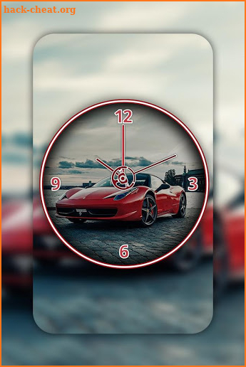 Car Clock Live Wallpaper screenshot