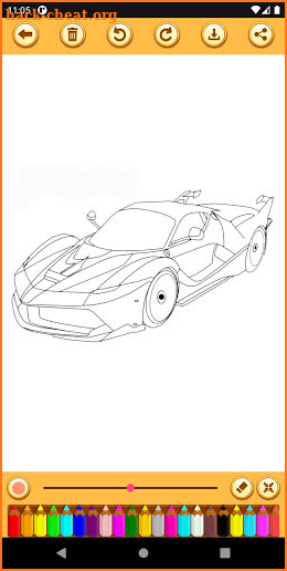 Car Coloring Book screenshot