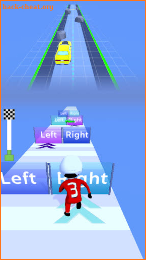 Car control run screenshot