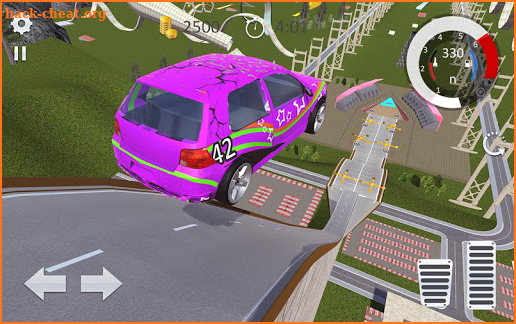 Car Crash Beam Drive: Long Jump Accident Sim screenshot