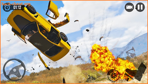 Car Crash Beamng Boom Driving screenshot