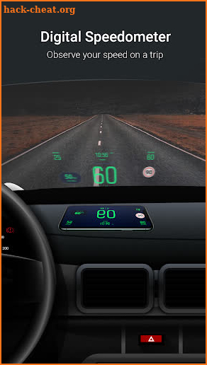 Car Dashboard Speedometer HUD screenshot