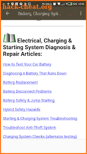 CAR DIAGNOSIS AND REPAIRS screenshot