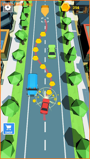 Car Driving - Drawing Line screenshot