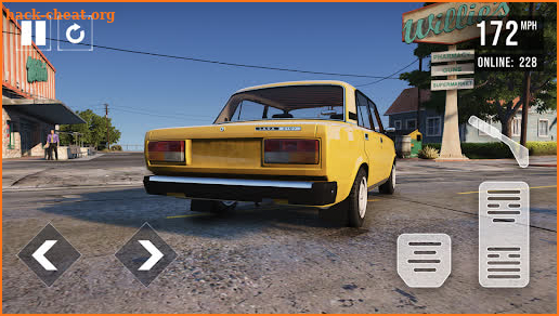 Car Driving Simulator VAZ 2107 screenshot