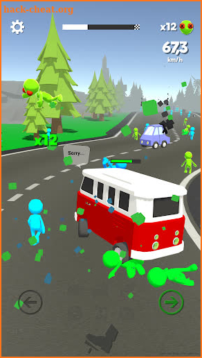 Car Escape 3D : Zombie Attack screenshot