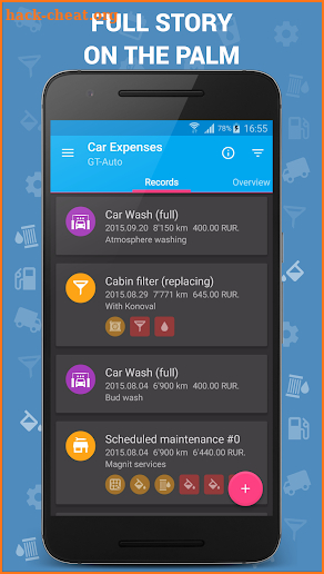 Car Expenses (Manager) screenshot