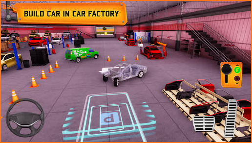 Car Factory Parking Simulator screenshot