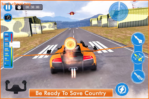 Car Flying Shooting: New Flying Car Simulator 2019 screenshot