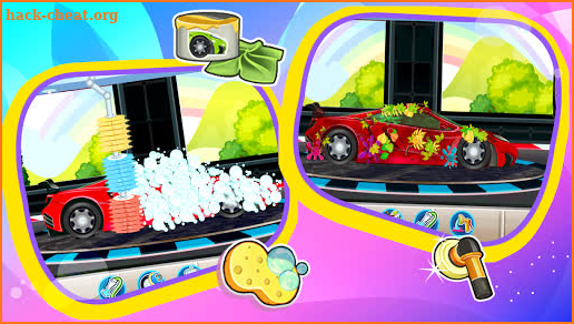 Car Games: Clean car wash game for fun & education screenshot