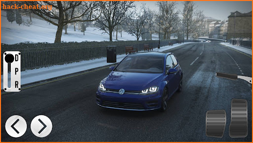 Car Golf GTI VW Driving City screenshot