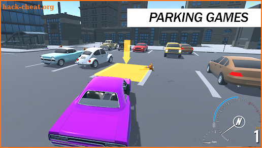 Car parking driving simulator screenshot