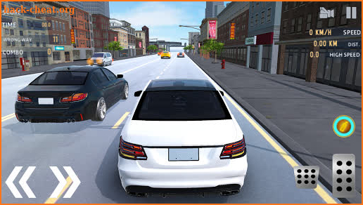 Car racing driving simulator 2021 highway traffic screenshot