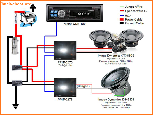 Car Radio Wiring Diagram screenshot