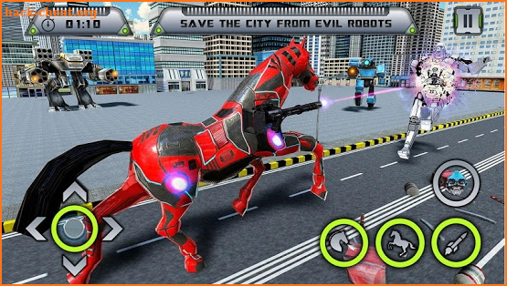 Car Robot Transformation Game - Horse Robot Games screenshot