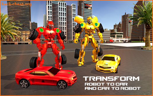 Car Robot Transformation Transport Simulator 2018 screenshot