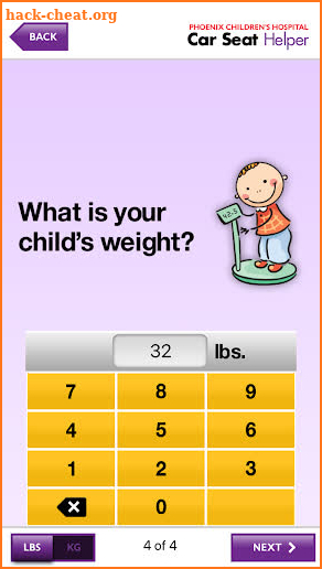 Car Seat Helper screenshot