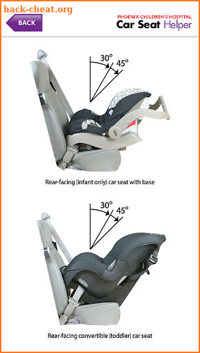 Car Seat Helper screenshot