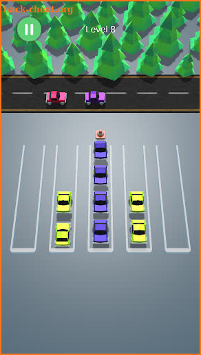 Car Sort Puzzle 3D screenshot