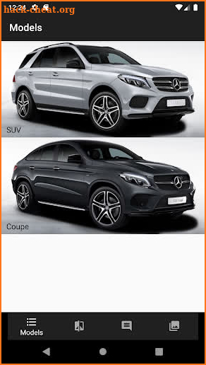 Car Specs Mercedes Benz GLE-Cl screenshot