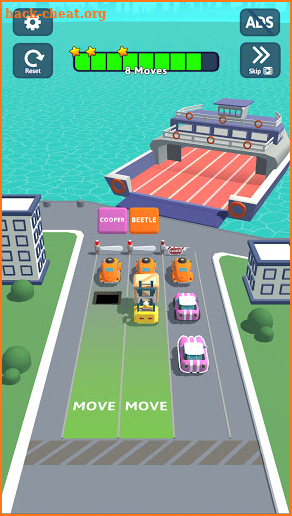 Car Stack - A Queue Puzzle screenshot