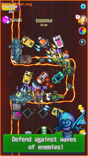 Car TD: Infinite Tower Defense screenshot