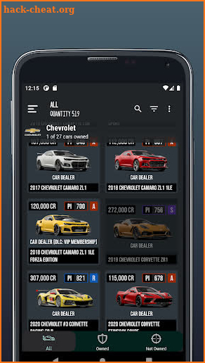 Car Tracker for ForzaM 2023 screenshot