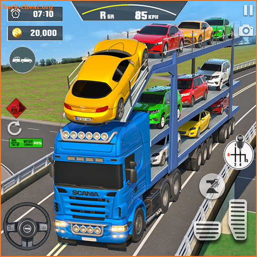 Car Transport - Truck Games 3D screenshot