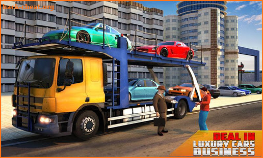 Car Transporter Flight Simulator Airplane Games 3D screenshot