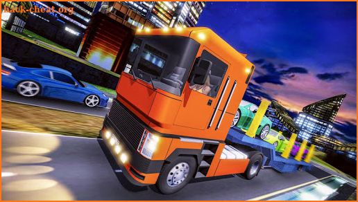 Car Transporter Trailer Truck Driving Simulator screenshot