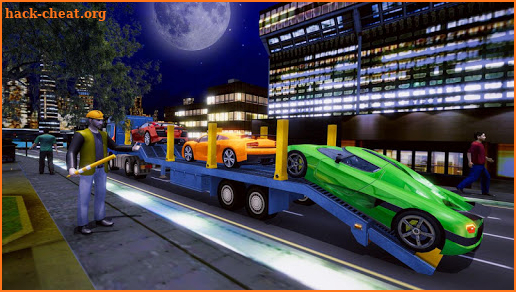 Car Transporter Trailer Truck Driving Simulator screenshot