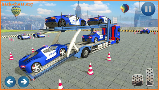 Car Transporter Truck Driver- Truck Parking Games screenshot