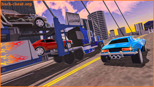 Car Transporter Truck Simulator: Heavy City Truck screenshot