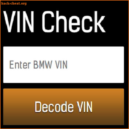 Car Vin Decoder screenshot