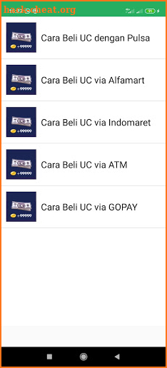 Cara Beli UC screenshot