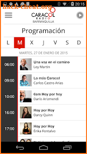 Caracol Radio screenshot