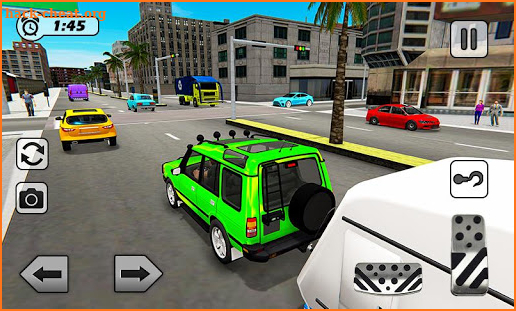 Caravan Driving Beach Resort: Drive RV Camper Van screenshot