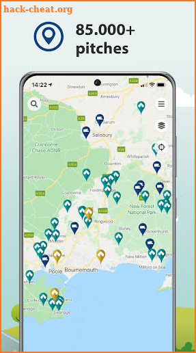 Caravanya - The campsite app screenshot