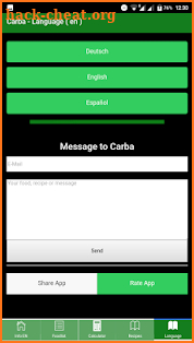 carba pro - lowcarb calculator, foodlist and more screenshot