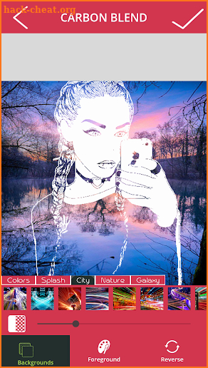 Carbon Blending Effect - Photo Editor screenshot