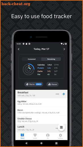 Carbon - Smart Diet Coach screenshot