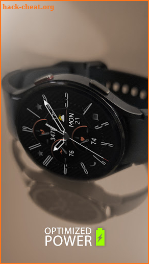 Carbon v6 Analog watch face screenshot