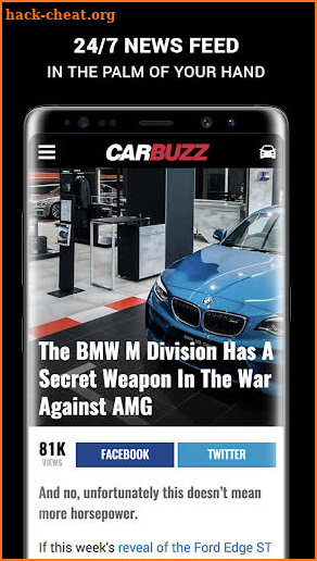 CarBuzz - Daily Car News screenshot