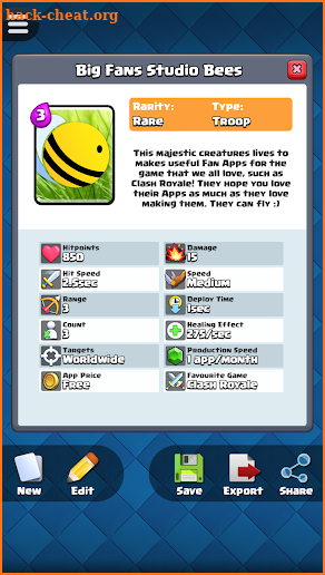 Card Creator for CR screenshot