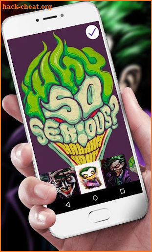 Card Joker Lock Screen screenshot