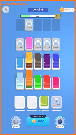 Card Shuffle Sort screenshot